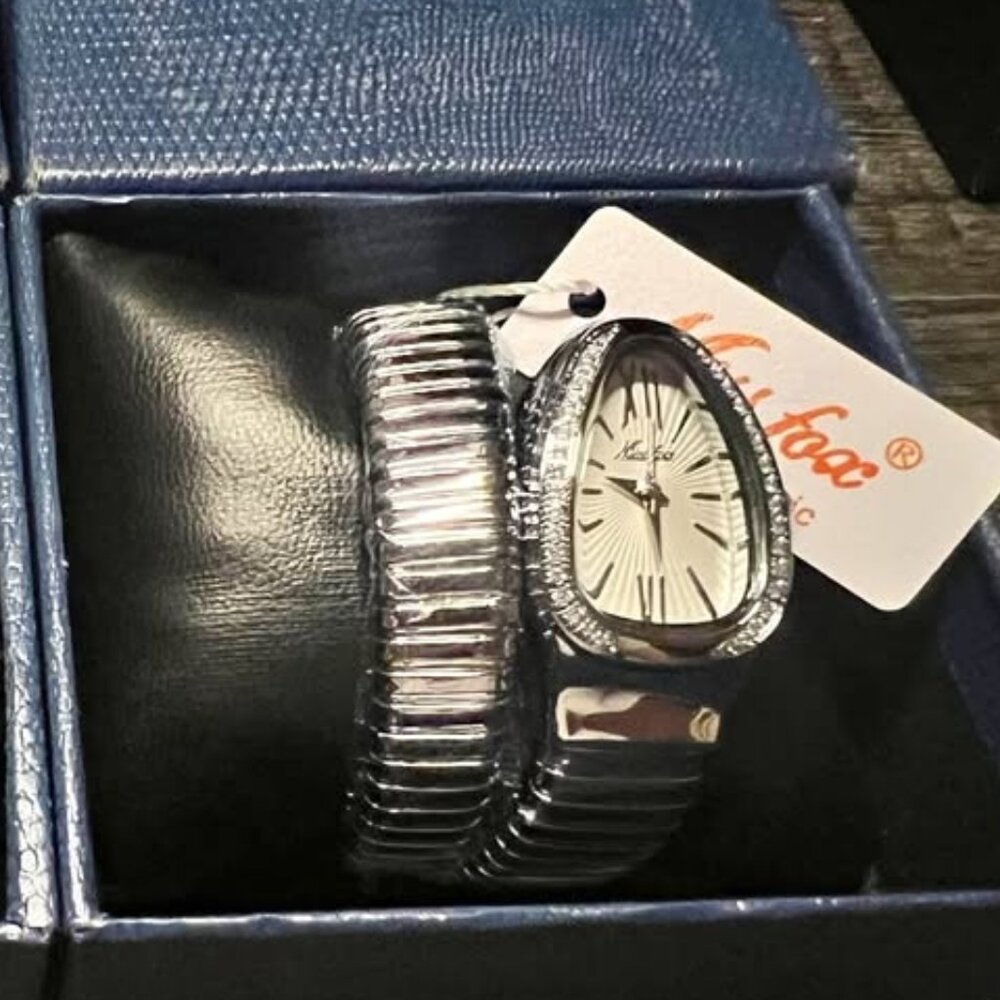MISSFOX Silver Snake Watch - Deadstock